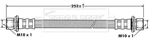 BORG & BECK Pidurivoolik BBH7419